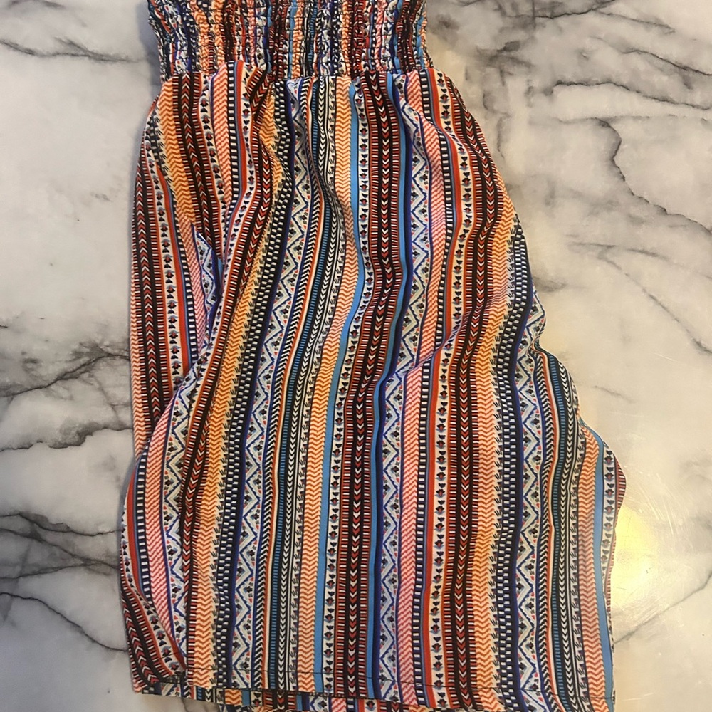 SHEIN Multicolor Geometric Print Skirt
